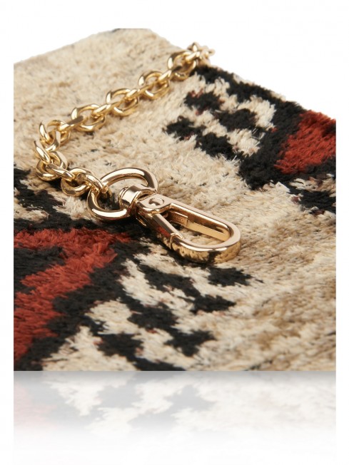 Шелковая (Бахмаль) ключница Moyen (M) OCULI TERAE! (Глаза земли!) Key_OCULI TERAE!/M